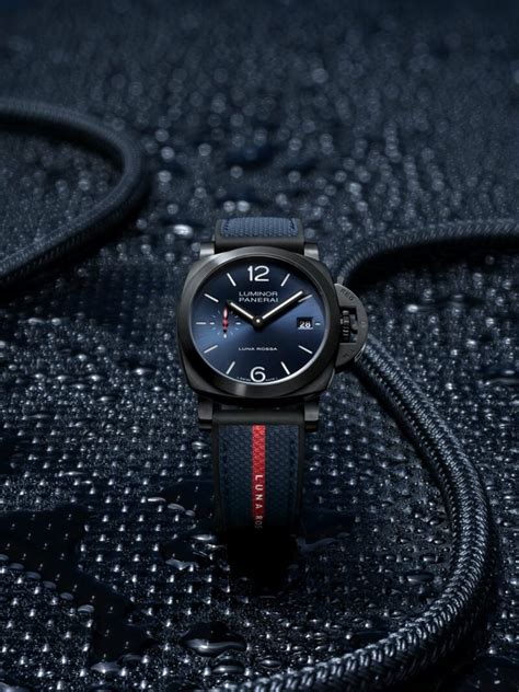 Panerai Luminor Quaranta Steel DLC Luna Rossa.